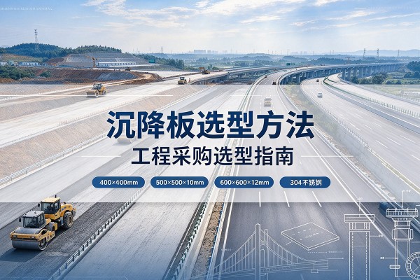 平南沉降板选择方法