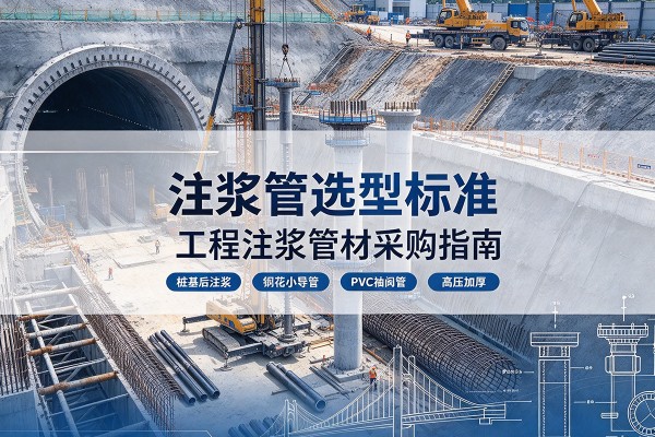 平南注浆管选型标准